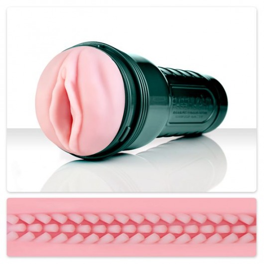 Мастурбатор-вагина Fleshlight - Vibro Pink Lady Touch с вибрацией - Fleshlight - в Рязани купить с доставкой