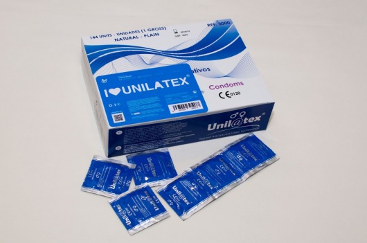 Классические презервативы Unilatex Natural Plain - 144 шт. - Unilatex - купить с доставкой в Рязани