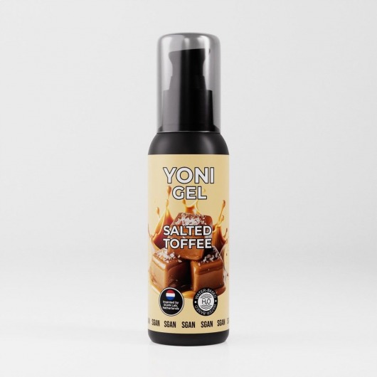 Лубрикант для орального секса SGAN со вкусом солёной карамели - 100 мл. - SGAN - купить с доставкой в Рязани