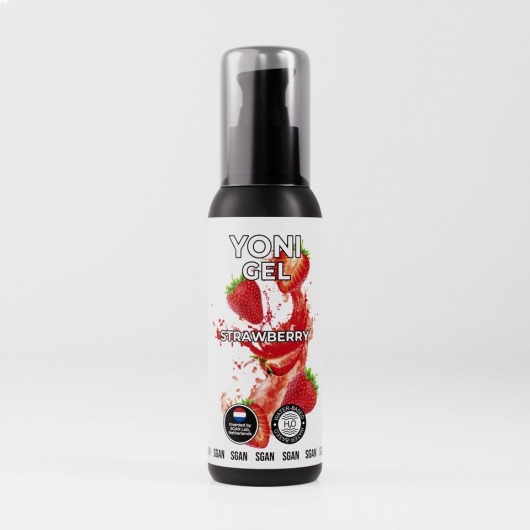 Лубрикант для орального секса SGAN со вкусом клубники - 100 мл. - SGAN - купить с доставкой в Рязани