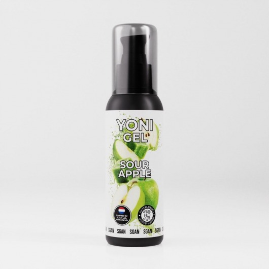 Лубрикант для орального секса SGAN со вкусом кислого яблока - 100 мл. - SGAN - купить с доставкой в Рязани