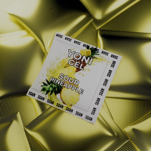 Саше лубриканта для орального секса SGAN со вкусом кислого ананаса - 5 мл. - SGAN - купить с доставкой в Рязани