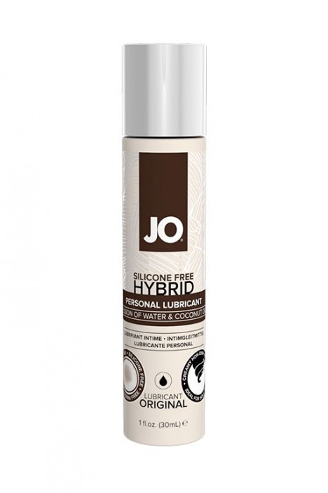 Водно-масляный лубрикант JO Silicon free Hybrid Lubricant ORIGINAL- 30 мл. - System JO - купить с доставкой в Рязани