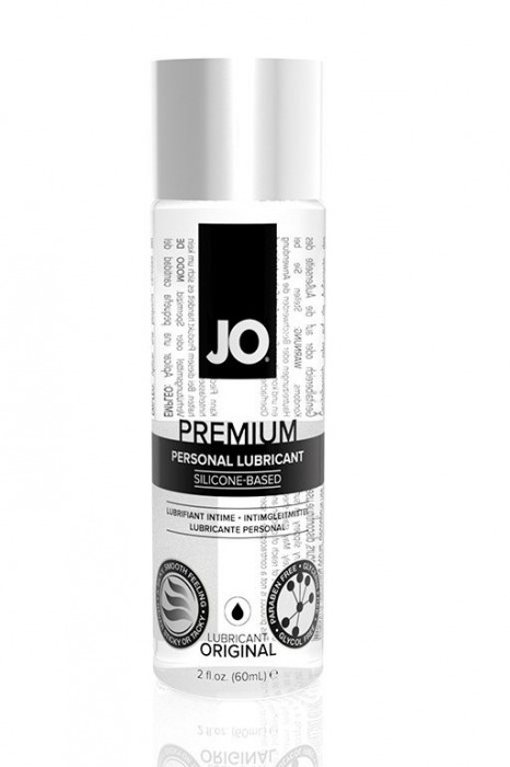 Нейтральный лубрикант на силиконовой основе JO Personal Premium Lubricant - 60 мл. - System JO - купить с доставкой в Рязани