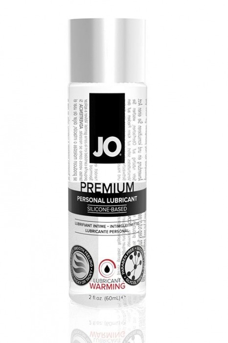 Возбуждающий лубрикант на силиконовой основе JO Personal Premium Lubricant  Warming - 60 мл. - System JO - купить с доставкой в Рязани