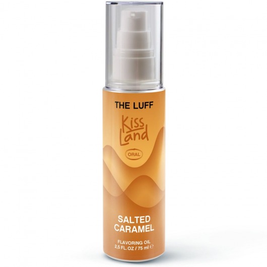 Съедобное массажное масло Kiss Land Salted Caramel - 75 мл. - THE LUFF - купить с доставкой в Рязани
