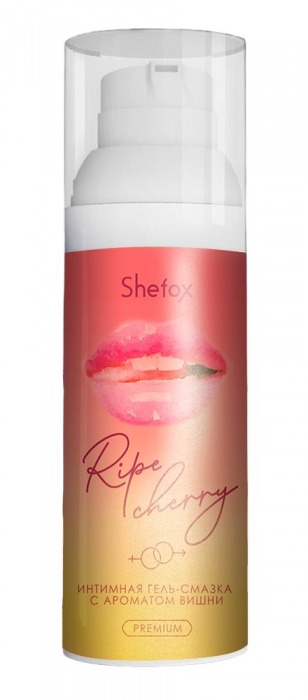 Интимная гель-смазка Shefox Premium «Спелая вишня» - 50 мл. - Shefox - купить с доставкой в Рязани