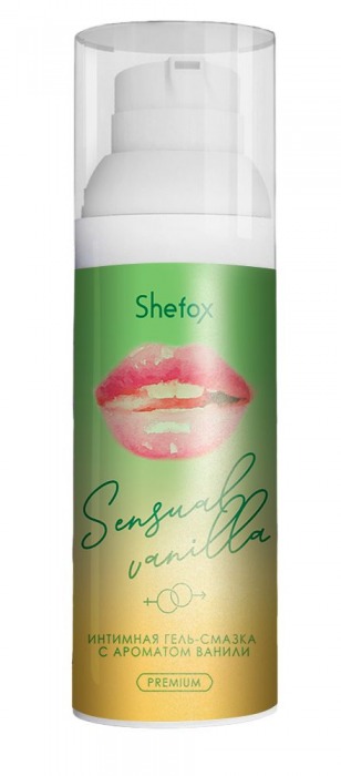 Интимная гель-смазка Shefox Premium «Чувственная ваниль» - 50 мл. - Shefox - купить с доставкой в Рязани