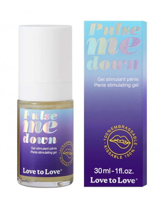 Стимулирующий гель для пениса Pulse Me Down - 30 мл. - Love to Love - купить с доставкой в Рязани