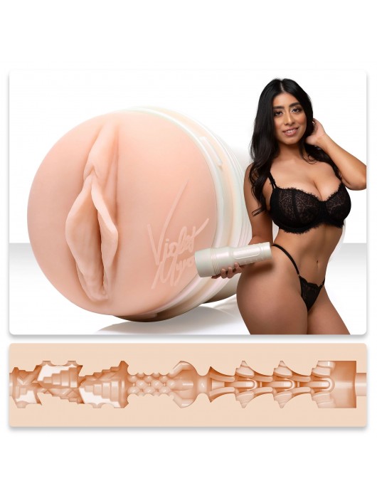 Мастурбатор-вагина Fleshlight Girls - Violet Myers Waifu - Fleshlight - в Рязани купить с доставкой