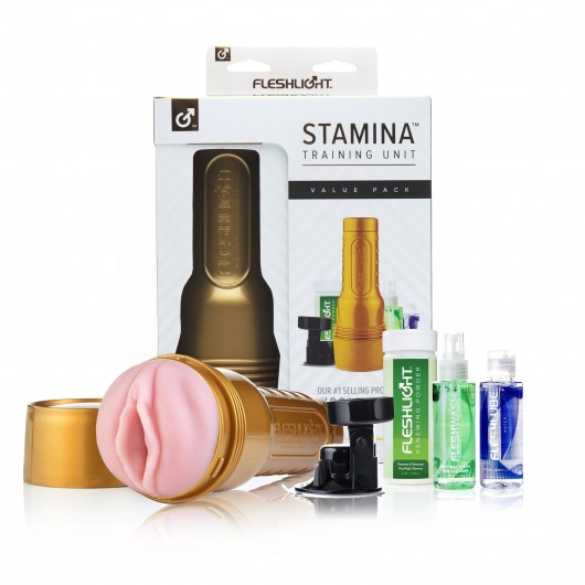 Набор для мастурбации Fleshlight Stamina Training Unit - Fleshlight - в Рязани купить с доставкой