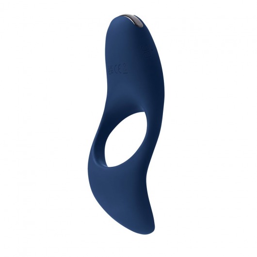 Синее эрекционное виброкольцо Cup ’Em - Zero Tolerance - в Рязани купить с доставкой