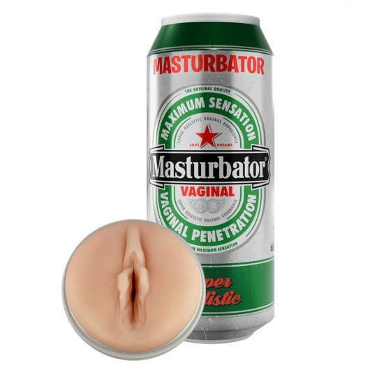 Мастурбатор-вагина Heineken Vagina II - Adrien Lastic - в Рязани купить с доставкой