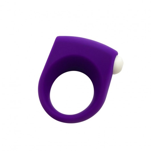 Фиолетовое эрекционное кольцо Puggle Vibrating Ring with Bullet - Adrien Lastic - в Рязани купить с доставкой