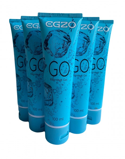 Набор из 5 пролонгирующих лубрикантов на водной основе Egzo Go (по 100 мл.) - EGZO - купить с доставкой в Рязани