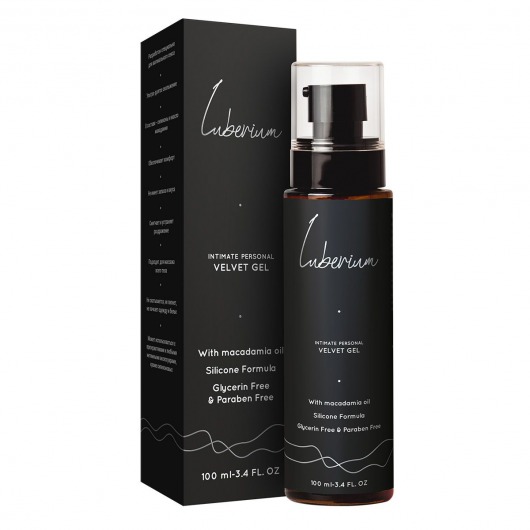 Интимный гель на силиконовой основе с маслом макадамии Luberium Velvel Gel - 100 мл. - Luberium - купить с доставкой в Рязани