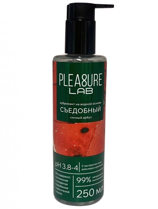 Лубрикант на водной основе Pleasure Lab с ароматом арбуза - 250 мл. - Pleasure Lab - купить с доставкой в Рязани