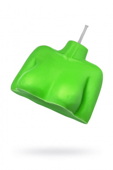 Зеленая сувенирная свеча «Женский силуэт» - Pecado - купить с доставкой в Рязани