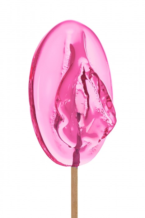 Леденец в форме вагины со вкусом айриш крим - 50 гр. - Sosuчki - купить с доставкой в Рязани