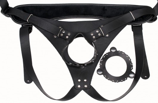 Пояс Hard Brutal для больших насадок - LOVETOY (А-Полимер) - купить с доставкой в Рязани