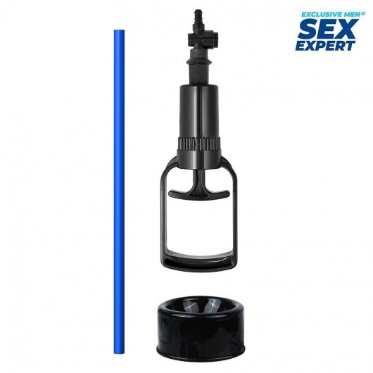 Комплект запасных частей для помпы: ручка, шланг и уплотнительная насадка - Sex Expert - купить с доставкой в Рязани