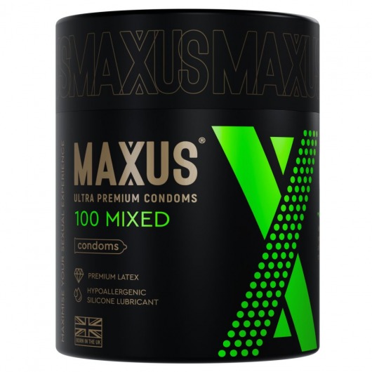 Презервативы MAXUS Mixed - 100 шт. - Maxus - купить с доставкой в Рязани