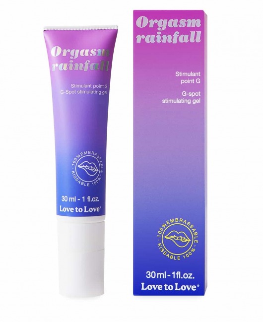 Гель для стимуляции G-точки зоны Orgasm Rainfall - 30 мл. - Love to Love - купить с доставкой в Рязани
