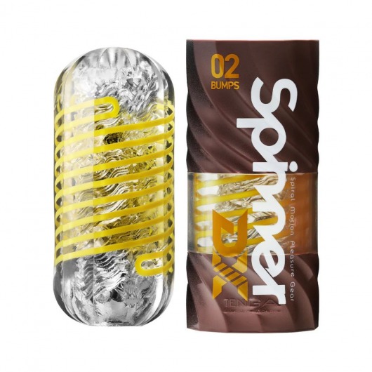 Мастурбатор Tenga Spinner DX 02 Bumps - Tenga - в Рязани купить с доставкой
