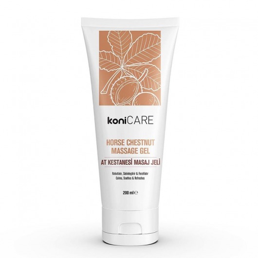 Расслабляющий массажный гель Konicare Horse Chestnut Massage Gel - 200 мл. - KoniCARE - купить с доставкой в Рязани