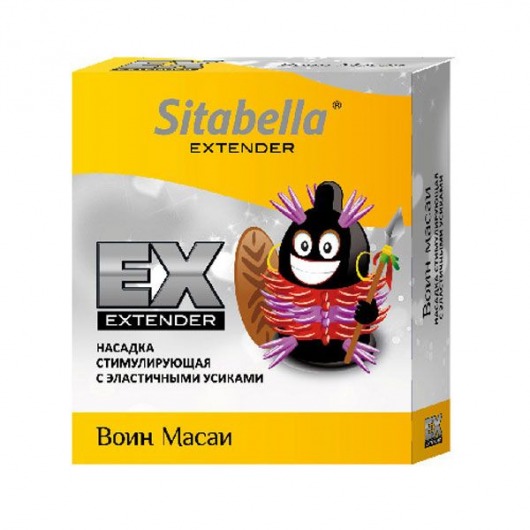Стимулирующая насадка Sitabella Extender  Воин Масаи - Sitabella - купить с доставкой в Рязани