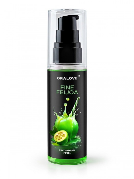 Съедобная смазка на водной основе с ароматом фейхоа - 60 гр. - Биоритм - купить с доставкой в Рязани