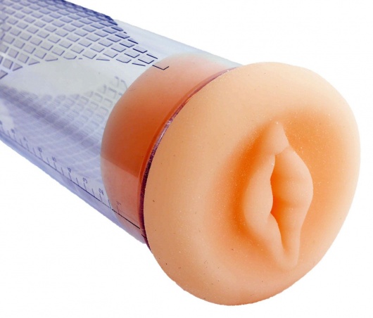 Телесный уплотнитель для вакуумной помпы в виде вагины - Boys of Toys - в Рязани купить с доставкой