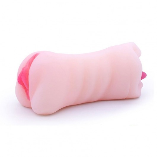 Телесный двусторонний мастурбатор - вагина и ротик - Boys of Toys - в Рязани купить с доставкой