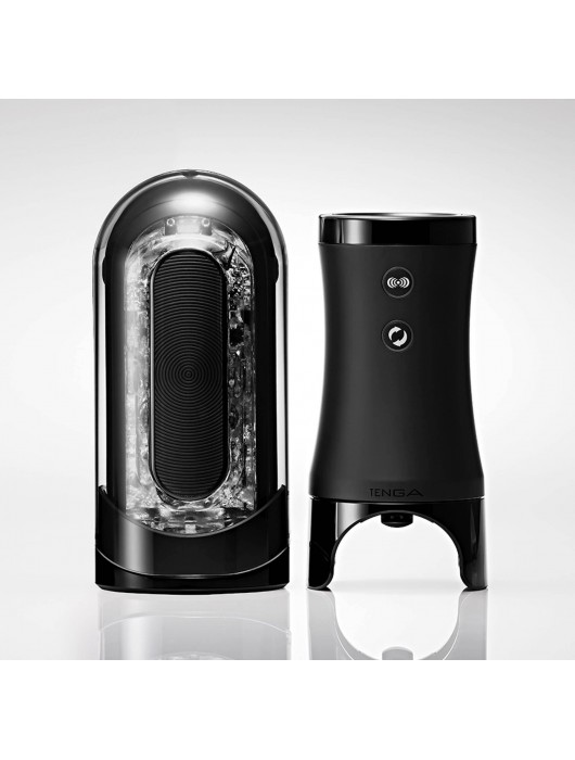 Набор Tenga Flip Zero Electronic Vibrotation: мастурбатор с вибрацией и устройство вращения - Tenga - в Рязани купить с доставкой