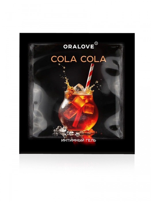 Саше съедобной оральной смазки OraLove с ароматом колы - 3 гр. - Биоритм - купить с доставкой в Рязани