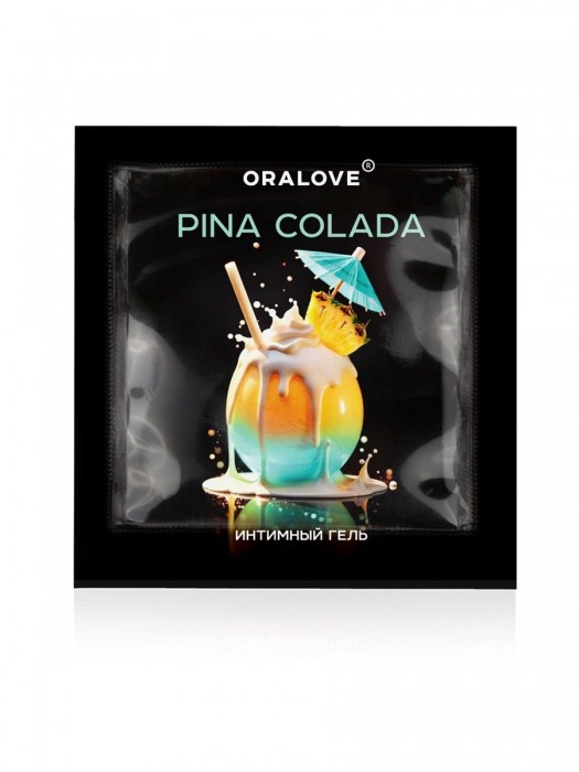 Саше съедобной оральной смазки OraLove с ароматом пина колада - 3 гр. - Биоритм - купить с доставкой в Рязани