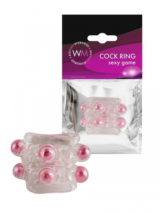 Прозрачная насадка на пенис с цветными шариками - Erowoman-Eroman - в Рязани купить с доставкой