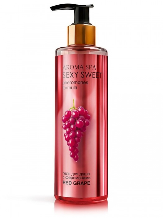 Гель для душа с феромонами и ароматом винограда Red Grape - 200 мл. -  - Магазин феромонов в Рязани