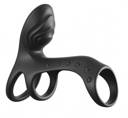 Черная насадка на пенис Ultimate Couples Cage Pro - Pipedream - в Рязани купить с доставкой