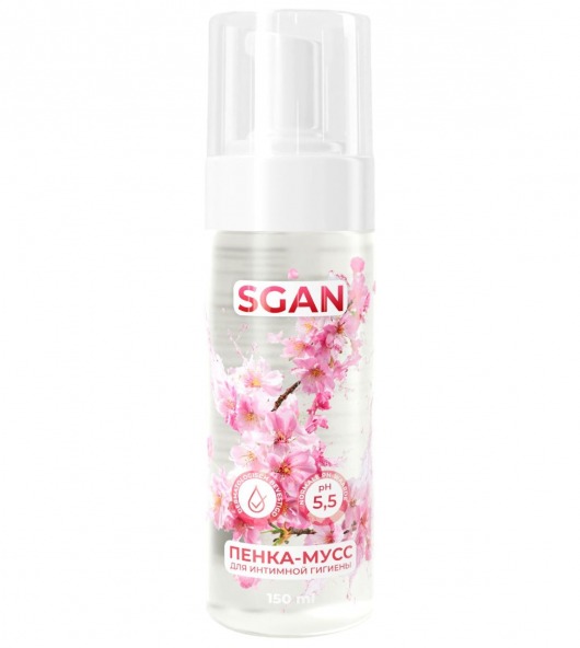 Пенка-мусс для интимной гигиены SGAN с пребиотиками - 150 мл. - SGAN - купить с доставкой в Рязани