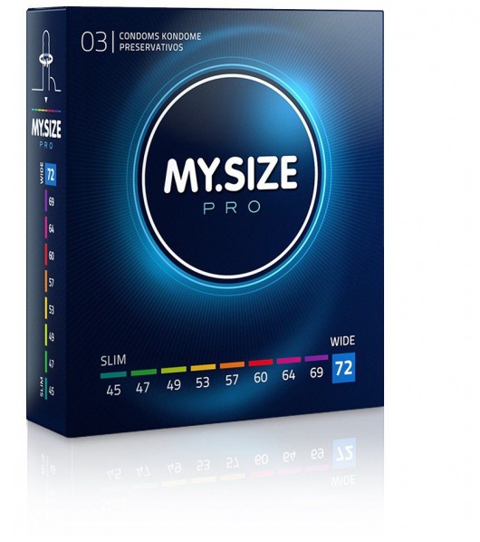 Презервативы MY.SIZE размер 72 - 3 шт. - My.Size - купить с доставкой в Рязани