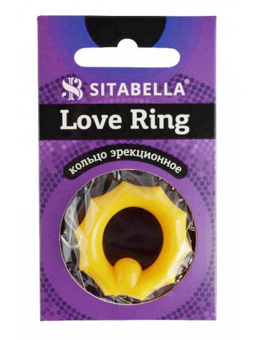 Цветное эрекционное кольцо Love Ring - Sitabella - в Рязани купить с доставкой