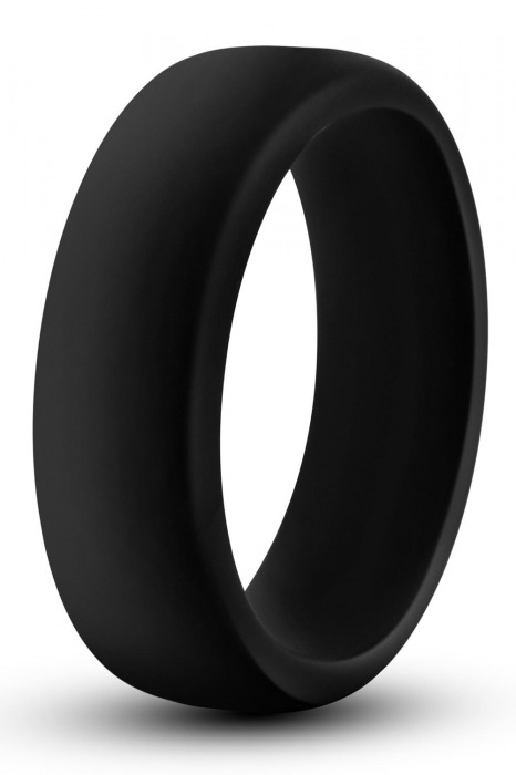 Черное эрекционное кольцо Silicone Go Pro Cock Ring - Blush Novelties - в Рязани купить с доставкой