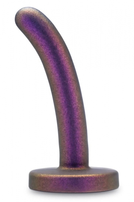 Фиолетовая насадка с гладкой поверхностью Surrender 4.75 Inch Beginner Pegging Dildo - 12 см. - Blush Novelties - купить с доставкой в Рязани