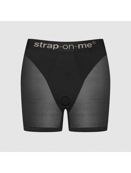 Трусики-шорты для фиксации насадок Strap-on-me Harness Lingerie Halo - size S - Strap-on-me - купить с доставкой в Рязани