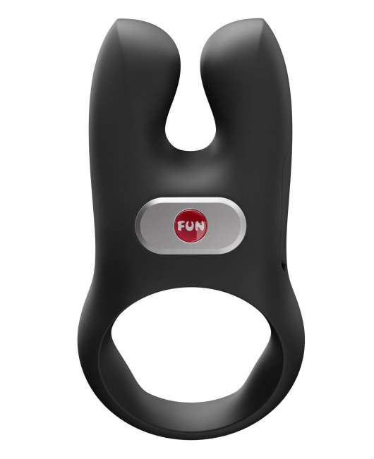 Черное эрекционное виброкольцо Nos - Fun Factory - в Рязани купить с доставкой