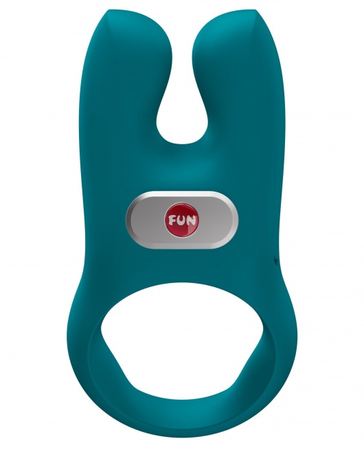 Зеленое эрекционное виброкольцо Nos - Fun Factory - в Рязани купить с доставкой