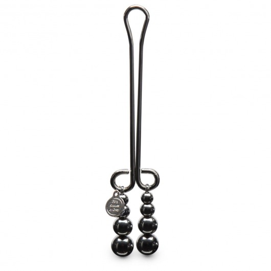 Зажим для клитора с бусинами Just Sensation Beaded Clitoral Clamp - Fifty Shades of Grey - купить с доставкой в Рязани