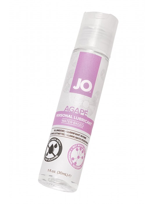 Лубрикант на водной основе для женщин JO AGAPE ORIGINAL - 30 мл. - System JO - купить с доставкой в Рязани