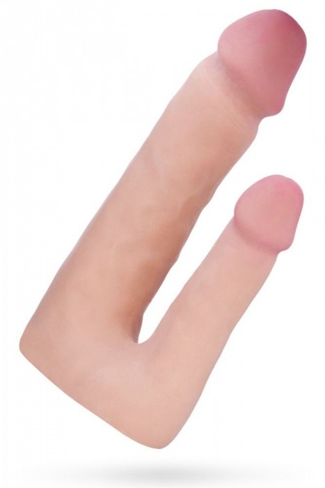 Поясной страпон с насадкой для двойного проникновения - 16 см. - ToyFa - купить с доставкой в Рязани